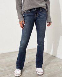 Girls Classic Stretch Low-Rise Boot Jeans | Girls Bottoms | HollisterCo.com