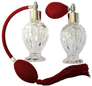red vintage perfumes bottles - Google Search