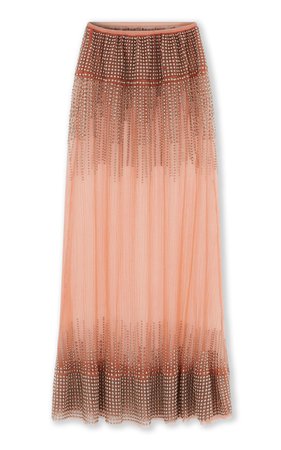 Embellished Sheer Maxi Skirt By Paco Rabanne | Moda Operandi