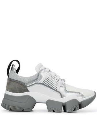 Givenchy panelled colour block sneakers