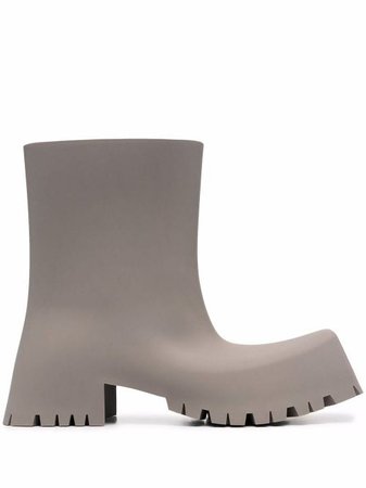 Shop Balenciaga Trooper rubber boots with Express Delivery - FARFETCH