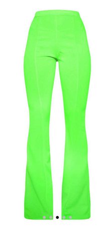PLT lime green trousers