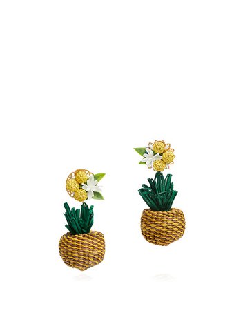 pineapple earrings