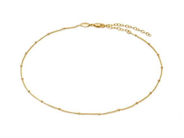 Gold Bobble Chain Choker | 18ct Gold Vermeil | Missoma