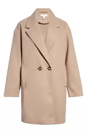 Topshop Riley Double Breasted Coat | Nordstrom