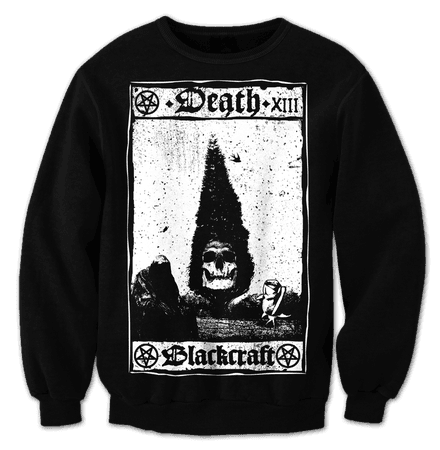 Death Card - Crewneck – Blackcraft Cult