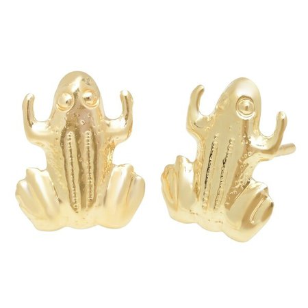 Shop Pori Jewelers 14K Solid Gold Frog Stud Earrings BOXED - On Sale - Free Shipping On Orders Over $45 - Overstock - 20504205