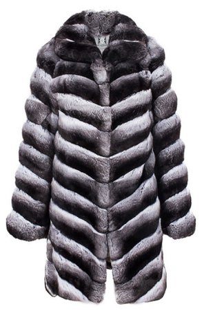 Milusha London Chinchilla Fur Coat