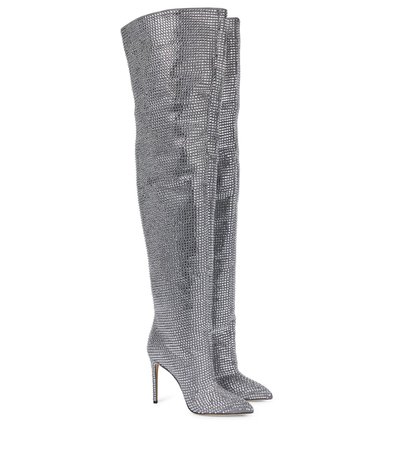 Paris Texas - Holly embellished over-the-knee boots | Mytheresa