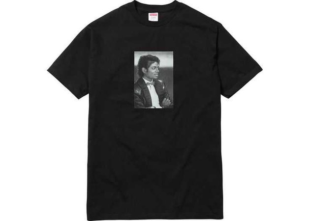 Supreme Michael Jackson T-Shirt (Black)