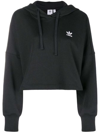 Adidas Adidas Originals Styling Complements Cropped Hoodie - Farfetch