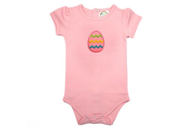 Custom Order Pink Easter Egg bodysuit personalized Easter | Etsy