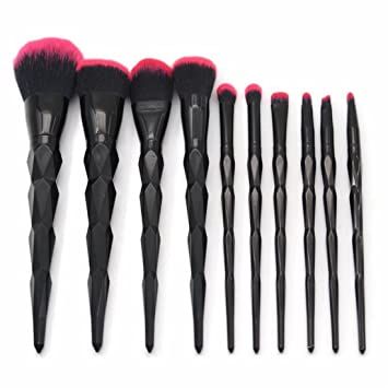 red and black makeup brush - Google Search