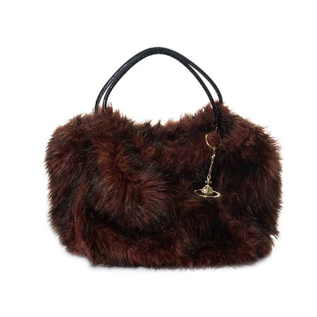 IRVRSBL sur Instagram : Vivienne Westwood faux fur bag with orb charm #IRVRSBLworld