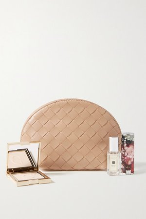 Bottega Veneta | Intrecciato leather cosmetics case | NET-A-PORTER.COM