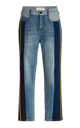 Tomo Paneled Straight-Leg Jeans By Hellessy | Moda Operandi