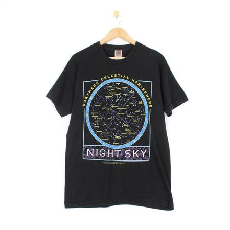 Astronomy Vintage T Shirt Single Stitch 90s Canadian - Etsy