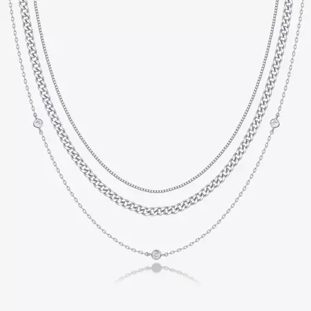 Layering Chains | 14K Gold Plated Necklaces – PAVOI