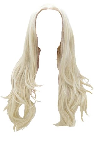 blonde long hair