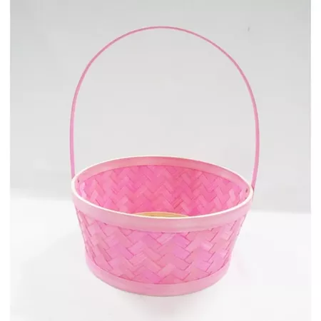 11" Bamboo Herringbone Easter Basket - Spritz™ : Target