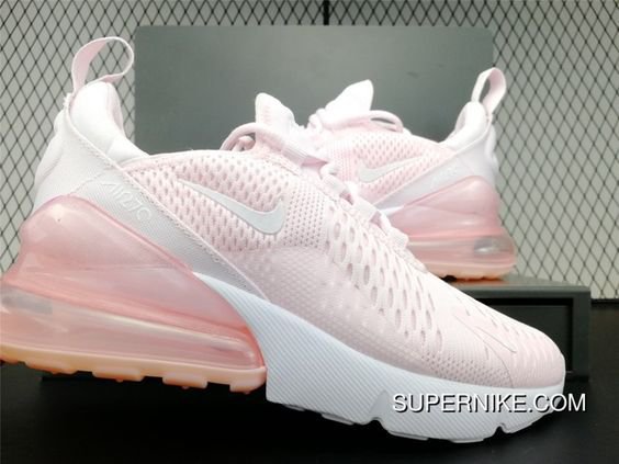 Pinterest - Wmns Nike Air Max 270 Pink White Womens Shoes Latest | like mcdonadls to eat or to where