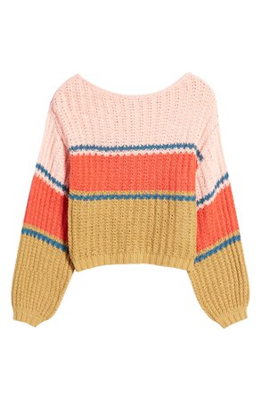 Billabong Washed Out Stripe Sweater | Nordstrom