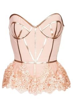 pink gold top