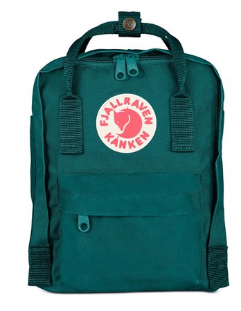 green mini kanken backpack