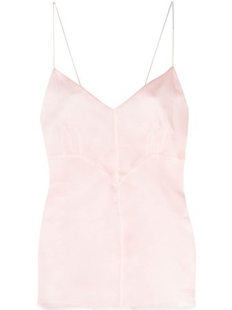 Emilio Pucci scoop-neck panelled vest top pink 1ERM151E655 - Farfetch