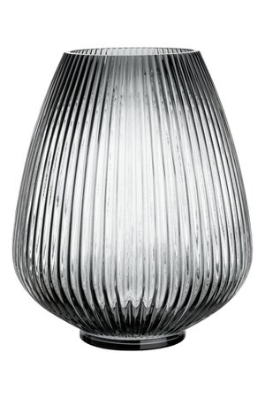 Large Glass Vase - Charcoal gray - Home All | H&M US