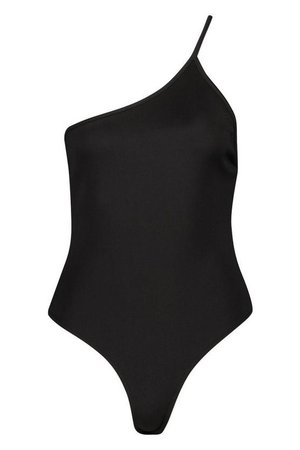 Scuba One Shoulder Strap Bodysuit | Boohoo