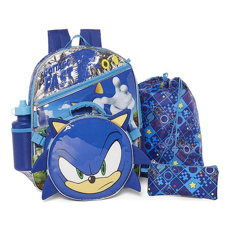 Boys Sonic the Hedgehog Backpack, Color: Sonic - JCPenney