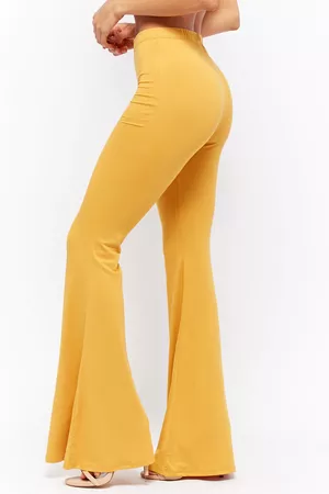 Yellow Flare Pants