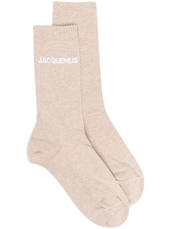 Jacquemus logo-jacquard Ribbed Socks