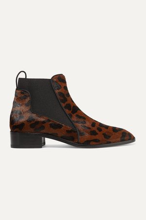 Christian Louboutin | Marnmada 40 leopard-print calf hair Chelsea boots | NET-A-PORTER.COM