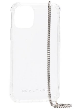 1017 ALYX 9SM cubix-chain iPhone 11 Pro phone case AAUTH0013OT01000 - Farfetch
