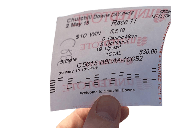 betting ticket