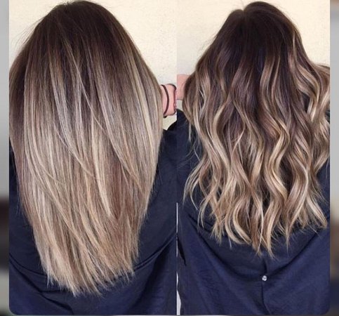 Hair Brown ombre