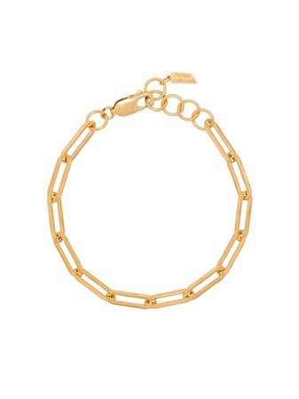 Loren Stewart 14K Gold-Plated Chain Link Bracelet B20008PLT Metallic | Farfetch