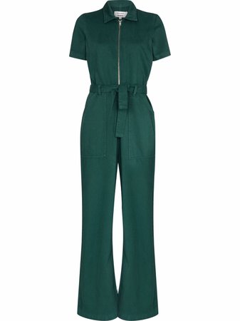 Reformation Cassidy Belted zip-up Jumpsuit - Farfetch