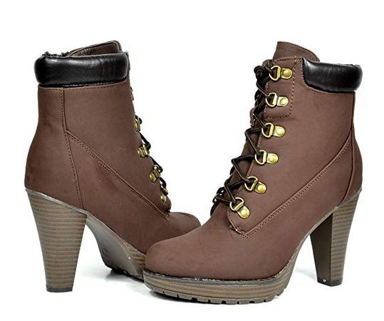 Amazon.com | DREAM PAIRS Women's Fashion Ankle Boots - Chunky High Heel Booties | Ankle & Bootie