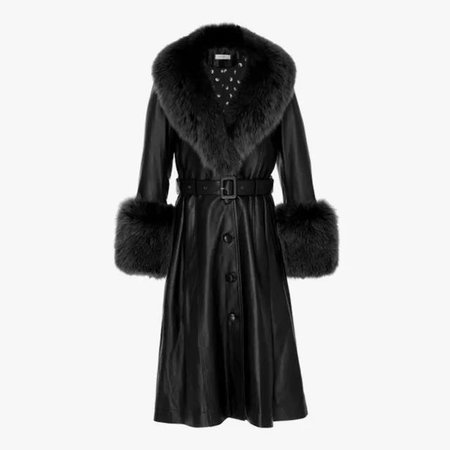 black winter jacket