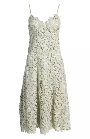 AllSaints Lali Lace Sleeveless Midi Dress | Nordstrom