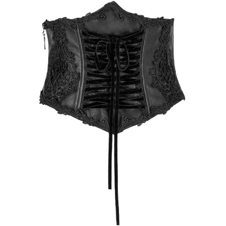 black corset