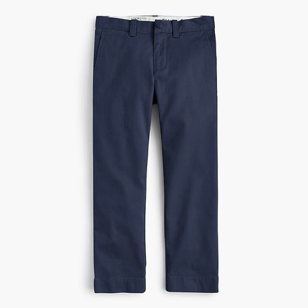 J.Crew: Boys' Stretch Chino Pant In Slim Fit