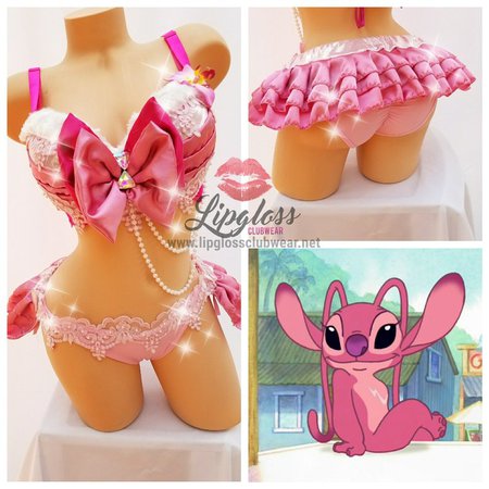 Sexy Female Lilo Stitch inspired Adult Costume Angel Sexy | Etsy