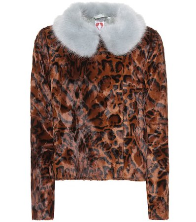 Betsy leopard-printed jacket