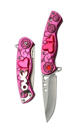 pink knife png