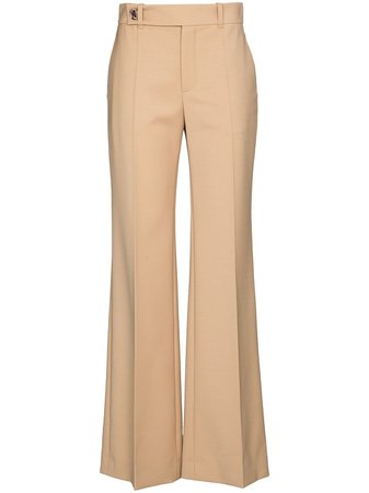 Chloé Flared Tailored Trousers - Farfetch