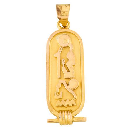 Second Hand 18ct Gold Egyptian Pendant | RH Jewellers